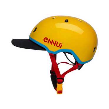 ENNUI Elite Yellow Κράνος Με Αφαιρούμενο Peak - Κίτρινο